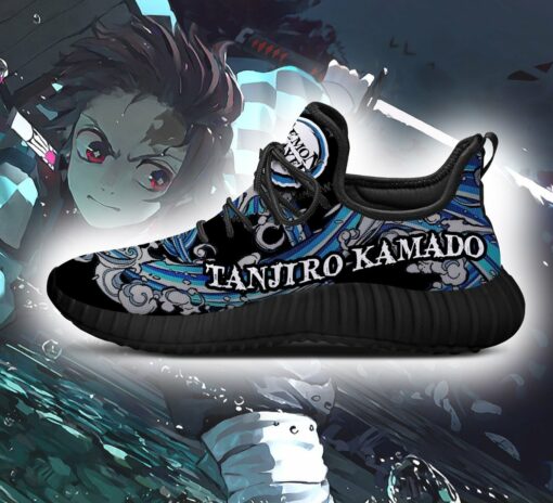 Demon Slayer Tanjiro Kamado Reze Shoes Custom Anime Sneakers - 4 - GearAnime