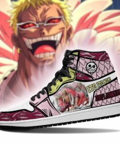 Doflamingo Sneakers One Piece Anime Shoes Fan Gift MN06 - 3 - GearAnime