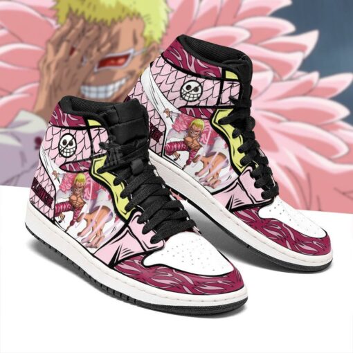 Doflamingo Sneakers Skill One Piece Anime Shoes Fan MN06 - 2 - GearAnime