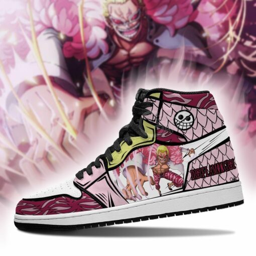 Doflamingo Sneakers Skill One Piece Anime Shoes Fan MN06 - 3 - GearAnime