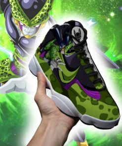 Dragon Ball Cell Shoes Fighting Custom Anime Sneakers - 2 - GearAnime