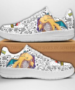 Dragonite Sneakers Pokemon Shoes Fan Gift Idea PT04 - 1 - GearAnime