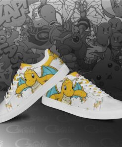 Dragonite Skate Shoes Pokemon Custom Anime Shoes PN11 - 3 - GearAnime