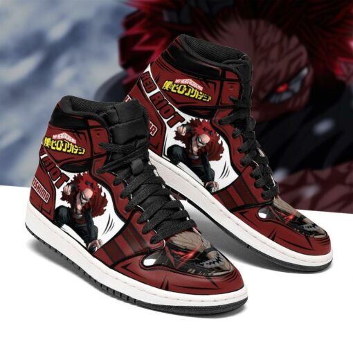 Eijiro Red Riot Sneakers Custom My Hero Academia Anime Shoes MN05 - 2 - GearAnime