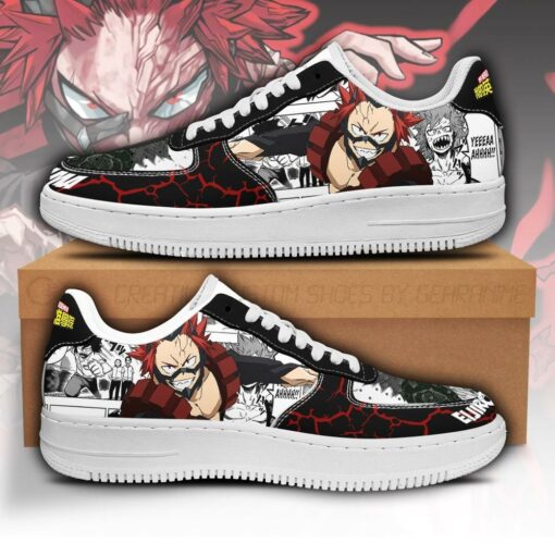 Eijirou Kirishima Sneakers Custom My Hero Academia Anime Shoes Fan Gift PT05 - 1 - GearAnime