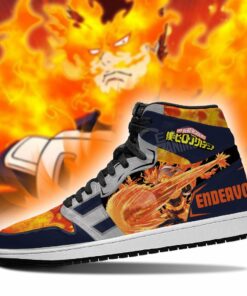 Enji Todoroki Sneakers Endeavor My Hero Academia Anime Shoes - 4 - GearAnime