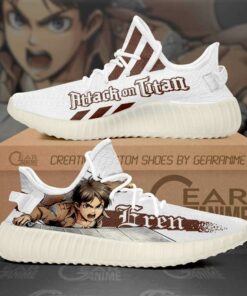Eren Yeager Shoes Attack On Titan Custom Anime Sneakers TT10 - 1 - GearAnime