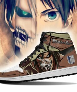 Eren Jeager And Titan Sneakers Attack On Titan Anime Sneakers - 3 - GearAnime