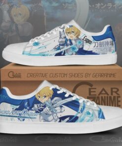 Eugeo Skate Shoes Fight Sword Art Online Anime Shoes PN10 - 1 - GearAnime