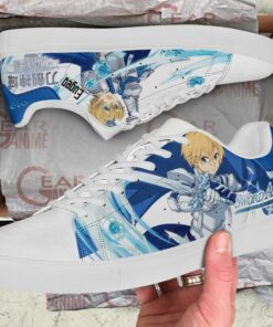 Eugeo Skate Shoes Fight Sword Art Online Anime Shoes PN10 - 2 - GearAnime