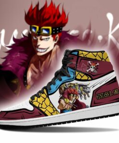 Eustass D. Kid Sneakers Boots One Piece Anime Sneakers Leather - 3 - GearAnime