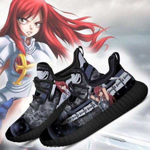Fairy Tail Erza Scarlet Reze Shoes Knight Sporty Fairy Tail Anime Sneakers - 2 - GearAnime