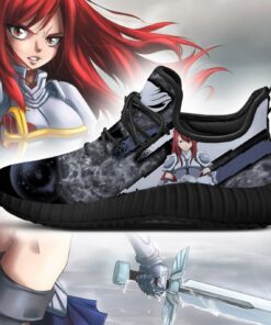 Fairy Tail Erza Scarlet Reze Shoes Knight Sporty Fairy Tail Anime Sneakers - 4 - GearAnime