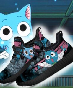 Fairy Tail Happy Reze Shoes Fairy Tail Anime Sneakers - 2 - GearAnime
