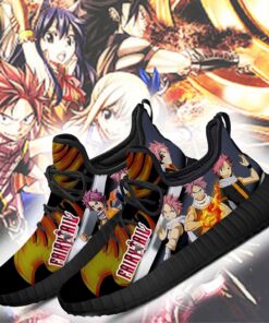 Fairy Tail Natsu Reze Shoes Fairy Tail Anime Shoes Fan Gift Idea TT04 - 2 - GearAnime