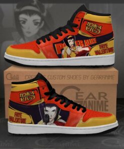 Faye Valentine Sneakers Cowboy Bebop Anime Custom Shoes MN10 - 2 - GearAnime