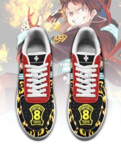 Fire Force Shinra Kusakabe Sneakers Costume Anime Shoes - 2 - GearAnime