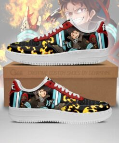 Fire Force Shinra Kusakabe Sneakers Costume Anime Shoes - 1 - GearAnime