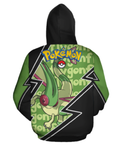 Flygon Zip Hoodie Costume Pokemon Shirt Fan Gift Idea VA06 - 3 - GearAnime