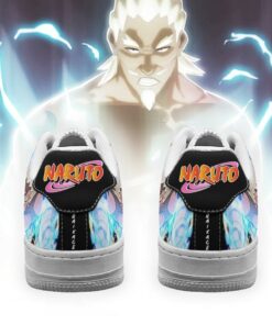 Fouth Raikage Sneakers Custom Naruto Anime Shoes Leather - 3 - GearAnime
