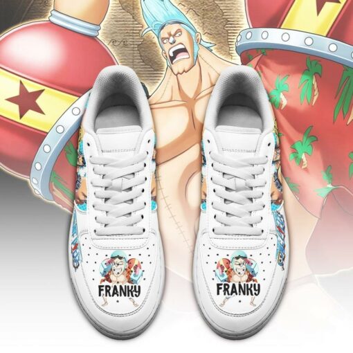 Franky Sneakers Custom One Piece Anime Shoes Fan PT04 - 2 - GearAnime