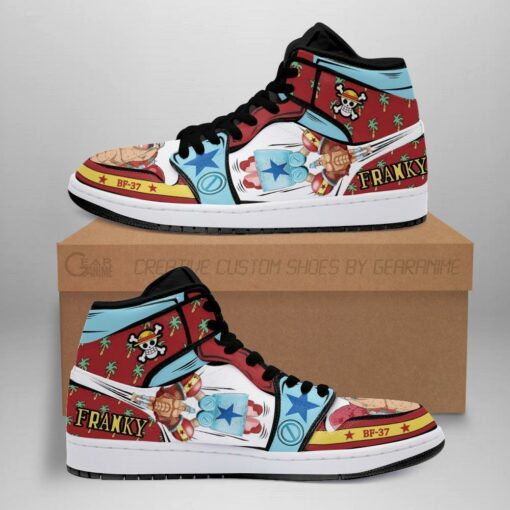 Franky Sneakers The Super Skill One Piece Anime Shoes Fan MN06 - 1 - GearAnime