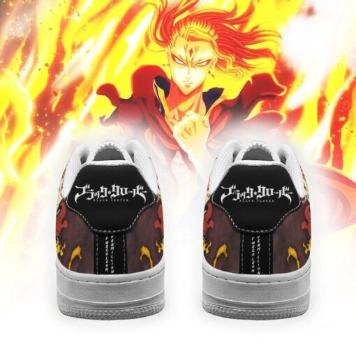 Fuegoleon Vermillion Sneakers Crimson Lion Knight Black Clover Anime Shoes - 3 - GearAnime