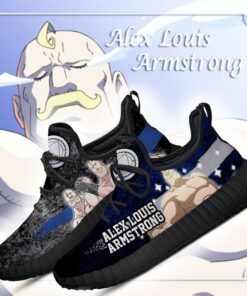 Fullmetal Alchemist Alex Louis Reze Shoes Character Anime Sneakers - 2 - GearAnime