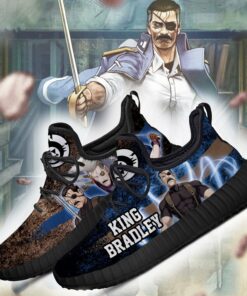 Fullmetal Alchemist King Bradley Reze Shoes Character Anime Sneakers - 2 - GearAnime