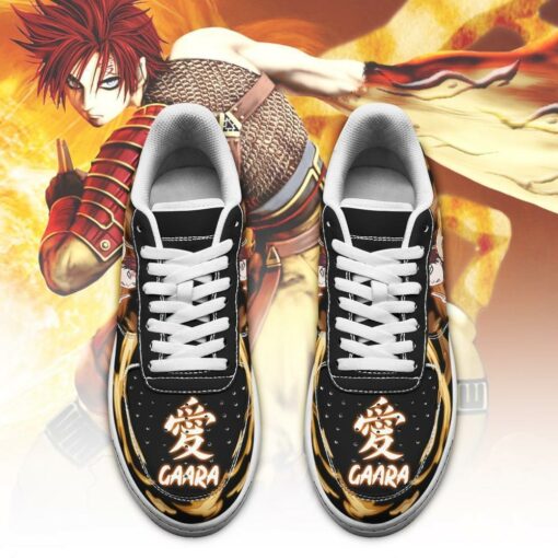 Gaara Sneakers Custom Naruto Anime Shoes Leather - 2 - GearAnime