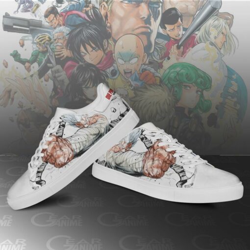 Garou Skate Shoes One Punch Man Custom Anime Shoes PN11 - 3 - GearAnime