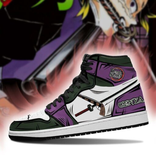 Genja Sneakers Costume Demon Slayer Anime Shoes MN04 - 3 - GearAnime