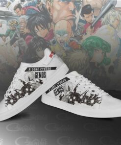 Genos Skate Shoes One Punch Man Custom Anime Shoes PN11 - 3 - GearAnime