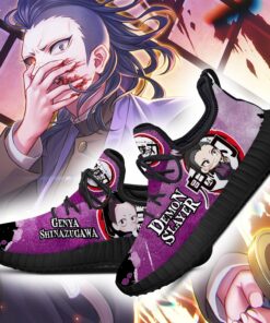 Genya Reze Shoes Costume Demon Slayer Anime Sneakers Fan Gift Idea - 4 - GearAnime