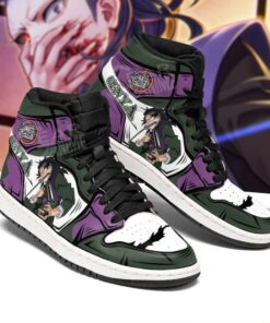 Genya Shinazugawa Shoes Boots Demon Slayer Anime Sneakers Fan Gift Idea - 2 - GearAnime