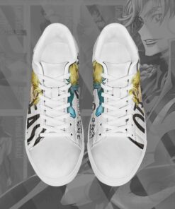 Code Geass Gino Weinberg Skate Shoes Custom Anime Shoes - 4 - GearAnime
