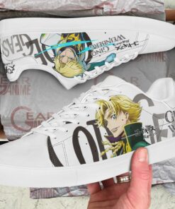 Code Geass Gino Weinberg Skate Shoes Custom Anime Shoes - 2 - GearAnime