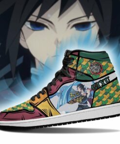Giyu Shoes Boots Skill Water Breathing Demon Slayer Anime Sneakers Fan - 3 - GearAnime