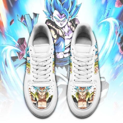 Gogeta Sneakers Custom Dragon Ball Z Anime Shoes Fan PT04 - 2 - GearAnime