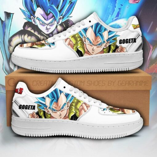 Gogeta Sneakers Custom Dragon Ball Z Anime Shoes Fan PT04 - 1 - GearAnime