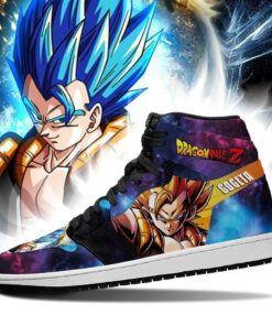 Gogeta Sneakers Galaxy Dragon Ball Z Anime Shoes Fan PT04 - 3 - GearAnime