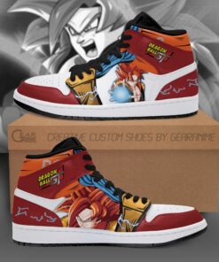 Gogeta Super Saiyan 4 Sneakers Dragon Ball GT Anime Shoes - 1 - GearAnime