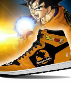 Goku Air Sneakers Dragon Ball Super Anime Custom Shoes - 3 - GearAnime