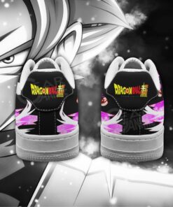 Goku Black Rose Shoes Dragon Ball Super Anime Custom Shoes - 3 - GearAnime