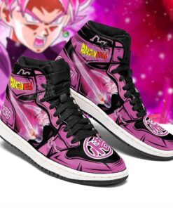 Goku Black Rose Sneakers Dragon Ball Anime Shoes Fan MN05 - 2 - GearAnime