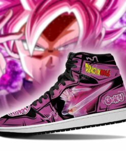 Goku Black Rose Sneakers Dragon Ball Anime Shoes Fan MN05 - 3 - GearAnime