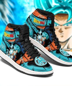 Goku Blue Sneakers Dragon Ball Anime Shoes Fan MN05 - 2 - GearAnime