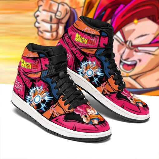 Goku God Sneakers Dragon Ball Anime Shoes Fan MN05 - 2 - GearAnime
