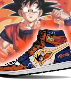 Goku Sneakers Boots Custom Dragon Ball Z Anime Sneakers Costume - 3 - GearAnime