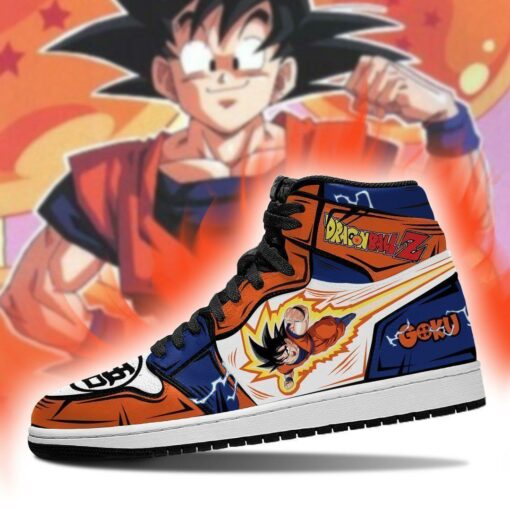 Goku Sneakers Boots Custom Dragon Ball Z Anime Sneakers Costume - 3 - GearAnime